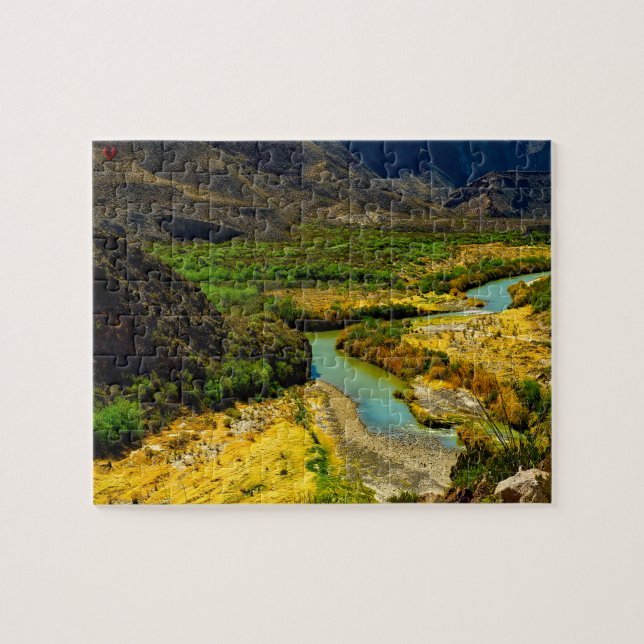 Rio Grande River Texas Jigsaw Puzzle (Horizontal)