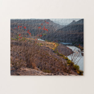 Rio Grande Running Through Chihuahuan Desert Jigsaw Puzzle