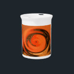 Rio Grande Sunset Pitcher<br><div class="desc">This surrealistic design was originally done in digital acrylics.</div>