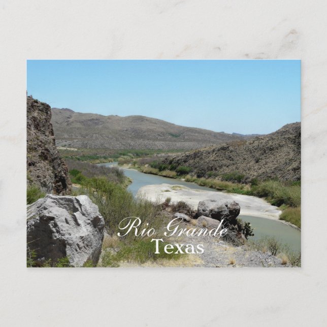 Rio Grande, Texas/Landscape Postcard (Front)