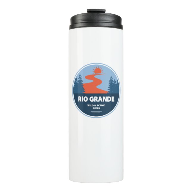 Rio Grande Wild and Scenic River Thermal Tumbler (Front)