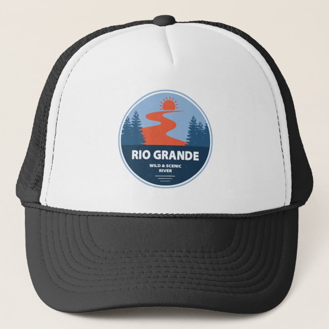 Rio Grande Wild and Scenic River Trucker Hat (Front)