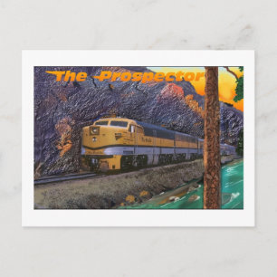 Rio Grande's Prospector in the Royal Gorge Postcard