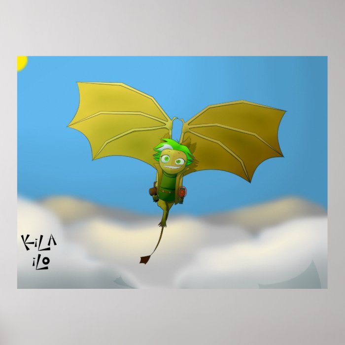 Rio in flight   KiLA iLO Print