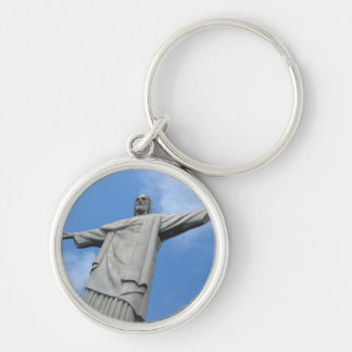 rio jesus statue keychain