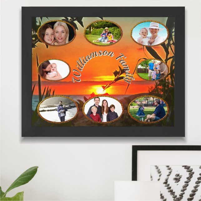 Rio Pitillal Family Photo Collage 2009 Art Print (Creator Uploaded)