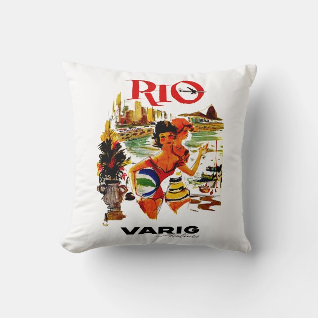 Rio Throw Pillow (Front)