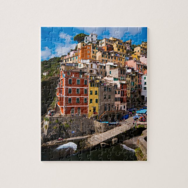 Riomaggiore Afternoon Jigsaw Puzzle (Vertical)