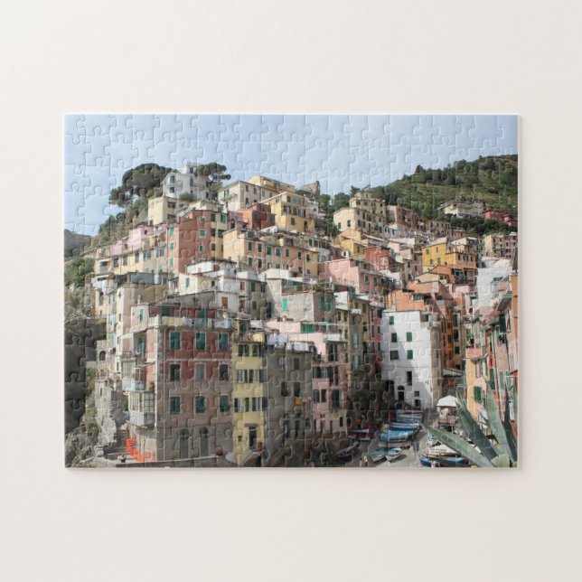Riomaggiore Cinque Terre Italy Jigsaw Puzzle (Horizontal)