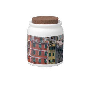 Riomaggiore Cinque Terre Liguria Italy Candy Jar