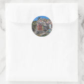 Riomaggiore Cinque Terre Liguria Italy Classic Round Sticker (Bag)