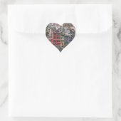 Riomaggiore Cinque Terre Liguria Italy Heart Sticker (Bag)