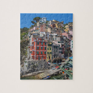Riomaggiore Cinque Terre Liguria Italy Jigsaw Puzzle