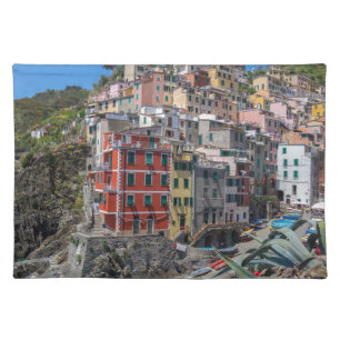 Riomaggiore Cinque Terre Liguria Italy Placemat