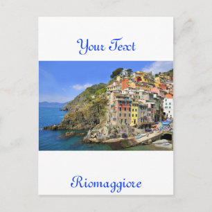 Riomaggiore, Cinqueterre Postcard