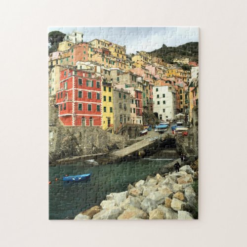 Riomaggiore Italia _ the Cinque Terre _11x14 inch Jigsaw Puzzle
