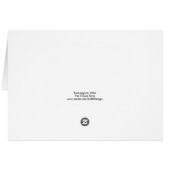 Riomaggiore, Italia - The Cinque Terre Card (Back Horizontal)