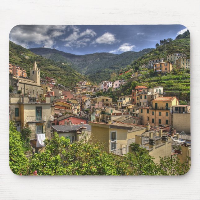 riomaggiore mouse pad (Front)