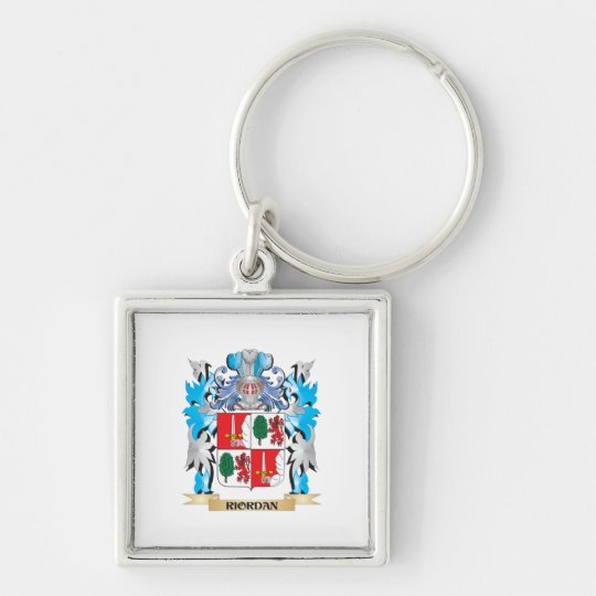 Riordan Coat of Arms Family Crest Keychain