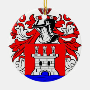 Rios Coat of Arms Ceramic Ornament