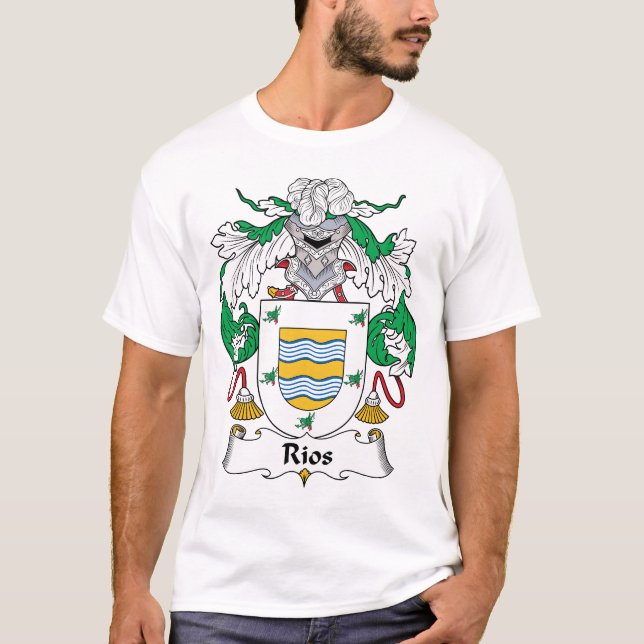 Rios Family Crest T-Shirt (Front)