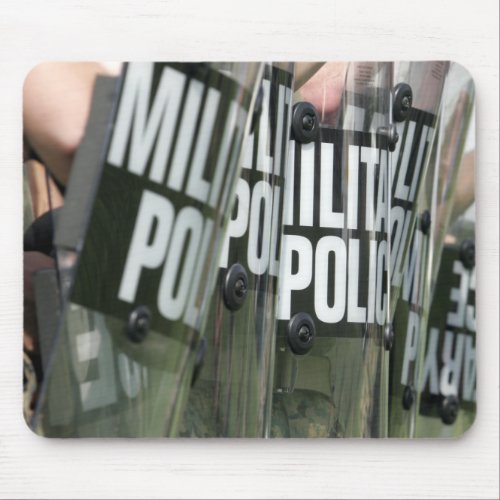 Riot control formation mouse pad