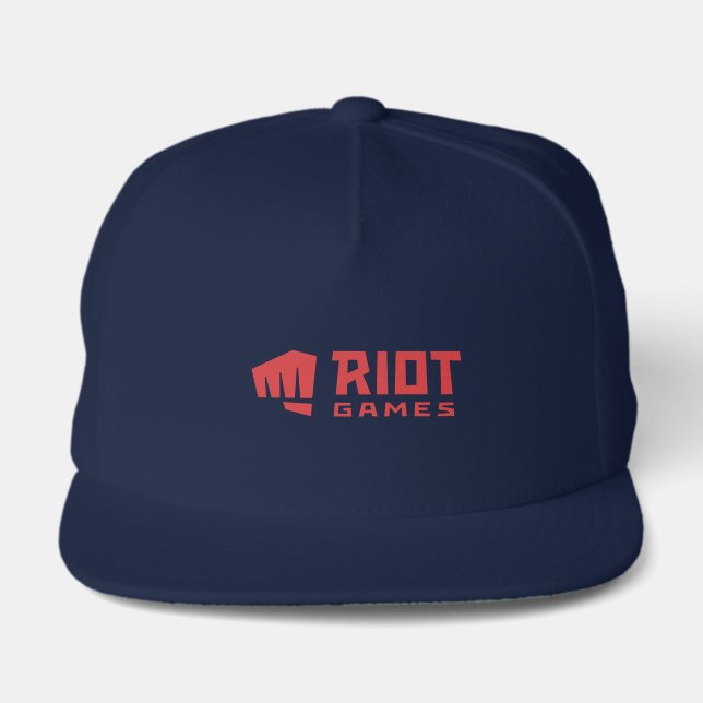 Riot games snap back hat (Front)