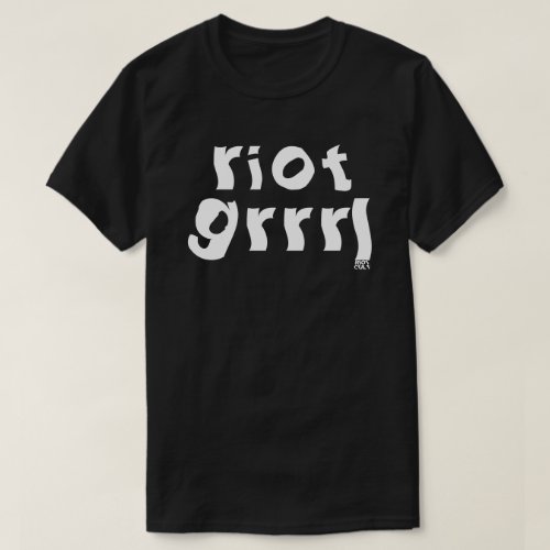 Riot Grrrl Feminist Girl Punk Music From The 90s T_Shirt