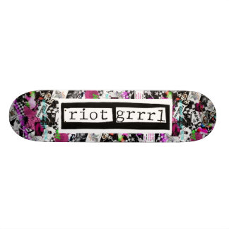 Riot Grrrl Skateboard Deck