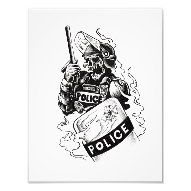 Riot Photo Print (Front)
