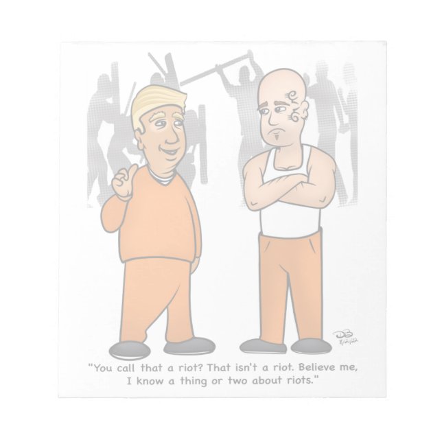 Riot Trumper Note Pad (Front)