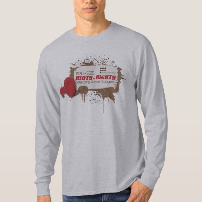 Riots Long T-Shirt (Front)