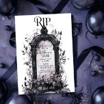 Rip 20s Death to my Youth 30th Pink Birthday Party Invitation<br><div class="desc">Say farewell to the twenties in style with our RIP to Youth 30th Birthday Party Invitation! This unique and playful design pays homage to the passing of the twenties with a touch of humor and girly charm. Featuring a black and white tombstone adorned with delicate flowers, this invitation sets the...</div>