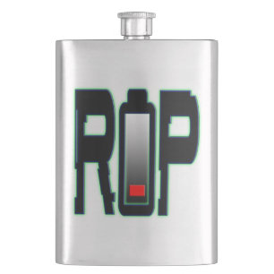 RIP Battery Classic Flask