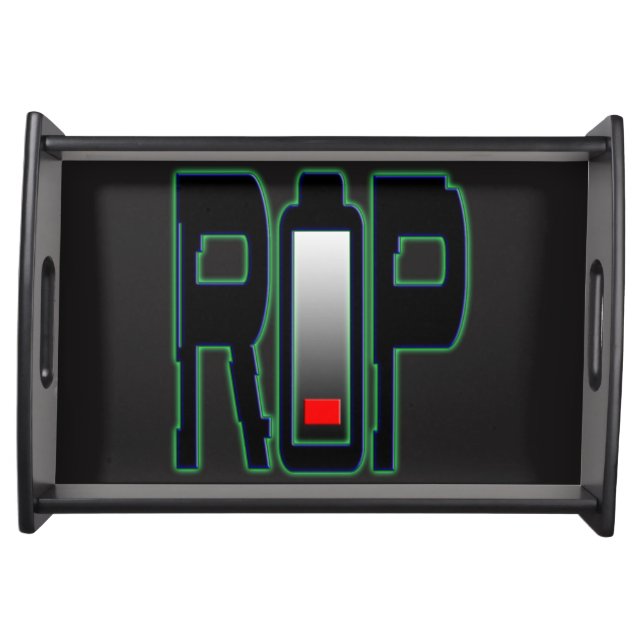 RIP Battery Serving Tray (Front)