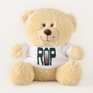 RIP Battery Teddy Bear