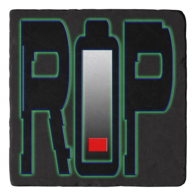 RIP Battery Trivet (Front)