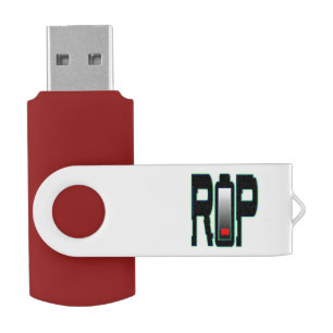 RIP Battery USB Swivel Flash Drive