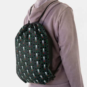 RIP Battery Zazzle Drawstring Backpack