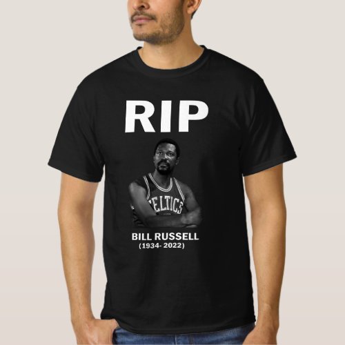 Rip Bill Russell 1934_ 2022 T_Shirt