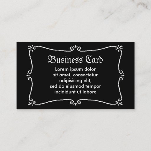 Customizable RIP BUSINESS CARD