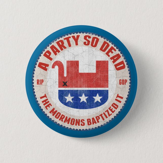 RIP-GOP PINBACK BUTTON (Front)