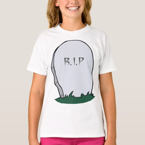 RIP Gravestone Cemetery T_Shirt