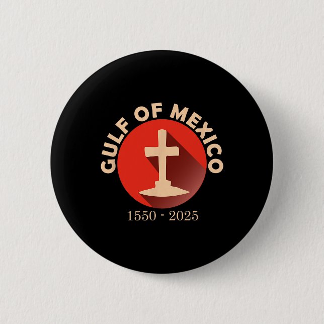 Rip Gulf Of Mexico  Button (Front)