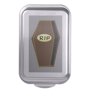 RIP Halloween Coffin of Doom Cake Pan