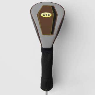 RIP Halloween Coffin of Doom Golf Driver Cover