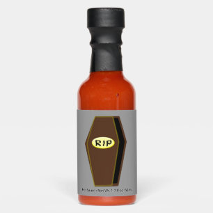 RIP Halloween Coffin of Doom Hot Sauces