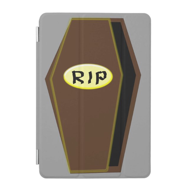 RIP Halloween Coffin of Doom iPad Mini Cover (Front)