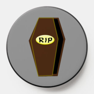 RIP Halloween Coffin of Doom PopSocket
