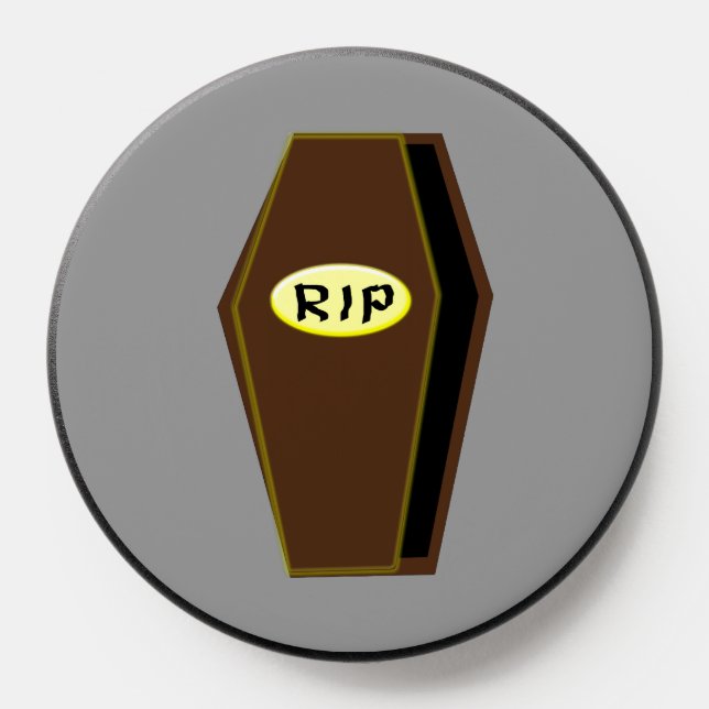 RIP Halloween Coffin of Doom PopSocket (Popsocket)